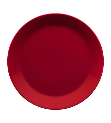 Talerz z porcelany 21 cm TEEMA Plate Cranberry