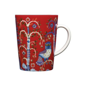 Kubek z porcelany 400 ml TAIKA Mug Czerwony