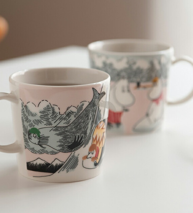 Kubek muminki 300 ml Moomin SLIDING Mug Winter 2023