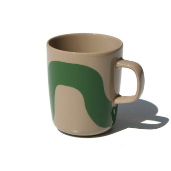 Kubek z porcelany z uchem 250 ml SEIREENI Mug Terra-Green