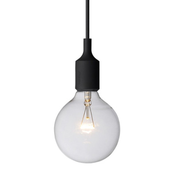 Lampa wisząca E27 Bulb Czarna