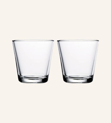 Szklanki KARTIO Glass 210 ml Set 2 Clear