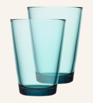 Szklanki KARTIO Glass 400 ml Set 2 Sea Blue