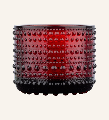 Świecznik KASTEHELMI VOTIVE 64 mm Cranberry