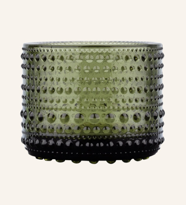 Świecznik KASTEHELMI VOTIVE 64 mm Moss Green