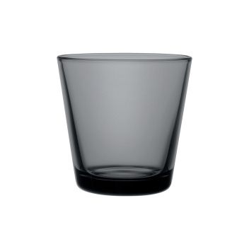 Szklanki KARTIO Glass 210 ml Set 2 Dark Grey