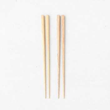 Komplet drewnianych pałeczek dla 2 os. CHOPSTICKS 2 x 2 Pairs Set Rubber Wood