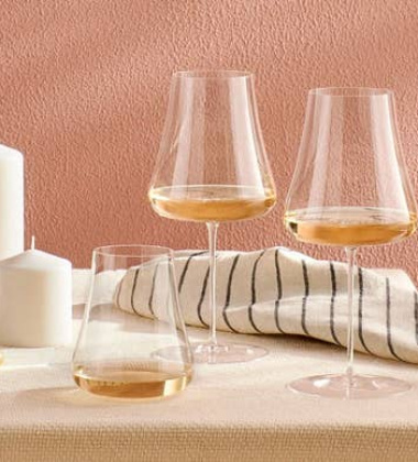 Kieliszek do białego wina 700 ml STEM ZERO VOLCANO White Wine Glass by Nude Glass