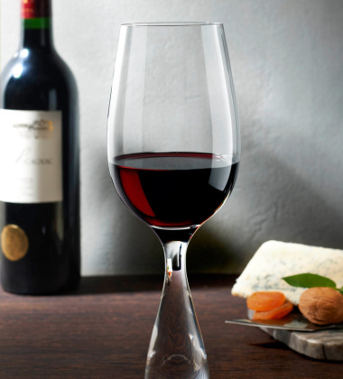 Komplet kieliszków do czerwonego wina 550 ml WINE PARTY SET 2 Red Wine by Ron Arad