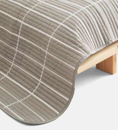 Kapa na łóżko pikowana 260x260 TIILISKIVI Quilted Bedspread Off White-Sand