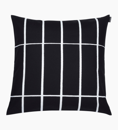 Poszewka na poduszkę 50x50 SIIRTOLAPUUTARHA Cushion Cover Black-White