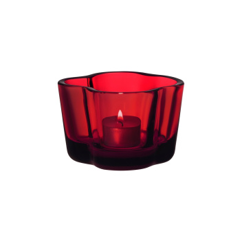 Świecznik AALTO Votive 55x102 mm Czerwony Cranberry