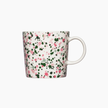 Kubek z porcelany 300 ml HELLE Mug Oiva Toikka - Pink-Green