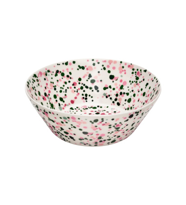 Miseczka z porcelany 315 ml HELLE Bowl Oiva Toikka - Pink-Green