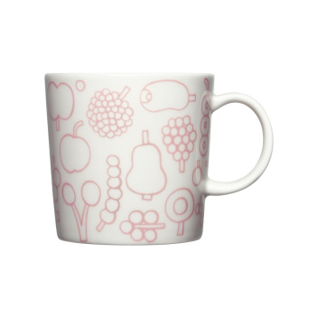 Kubek z porcelany 300 ml FRUTTA Oiva Toikka Mug Pink