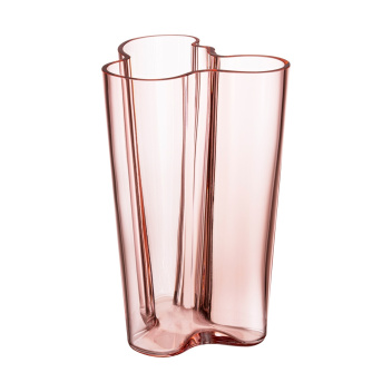 Wazon szklany ALVAR AALTO VASE 25,1 cm Salmon Pink