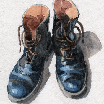 Poster 50x70 THE BOOTS by Camila O’Gorman