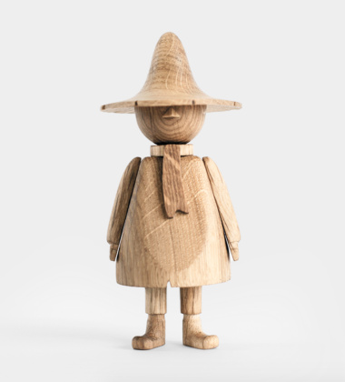 Drewniana figurka włóczykija 16,5x7,6x7,6 cm SNUFKIN White Oak by Boyhood