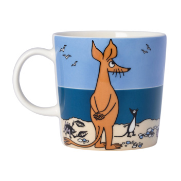 Kubek Muminki 300 ml Moomin THE SNIFF Mug Blue