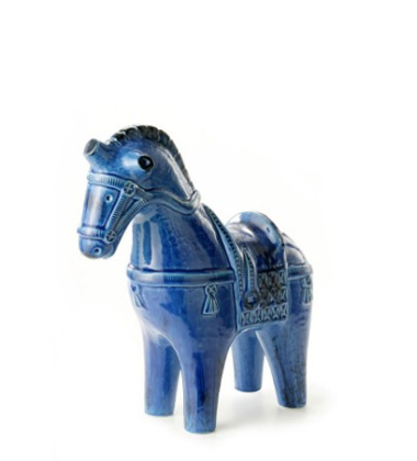 Figura konia Rimini Blu Cavallo No 139 H30x30Rimini Blu Figura Cavallo No 139 H30x30
