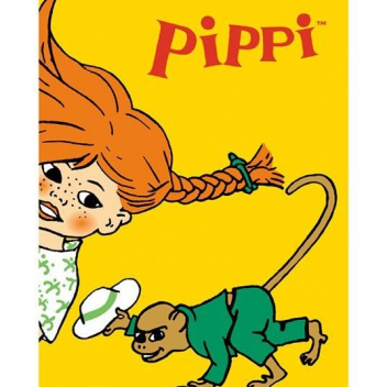 Plakat 50x70 PIPPI POŃCZOSZANKA I PAN NILSSON