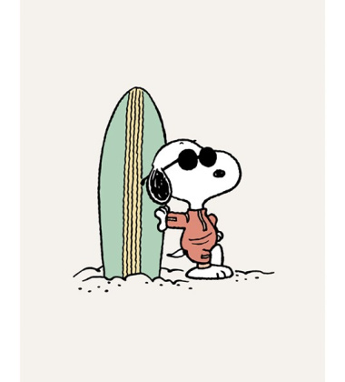 Plakat 30x40 SNOOPY SURFBOARD