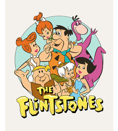 Plakat 30x40 THE FLINTSTONES FAMILY