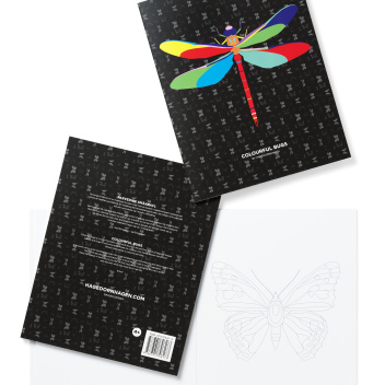 Kolorowanka Colourful Bugs 24 Colouring Book