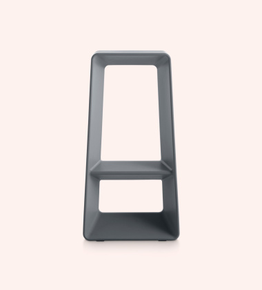 Stołek wysoki 40x30xh77 AIR HIGH Stool Indoor-Outdoor Anthracite