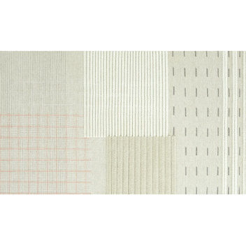 Dywan wełniany 150x280 LAN Embroidery Wool Rug Natural