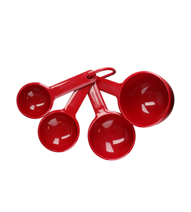 Miarki kuchenne CUPS Set 4 by Kitchen Aid - Empire Red