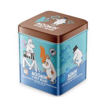 Herbata liściasta miętowo-czekoladowa w puszce MOOMIN SWEET HEART Tea & Tin by Nordqvist