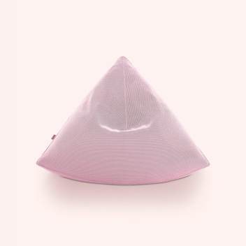 Puf - Worek sako 100x110x120 SAIL POUF Indoor-Outdoor Hexagon Pink