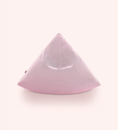 Puf - Worek sako 100x110x120 SAIL POUF Indoor-Outdoor Hexagon Pink