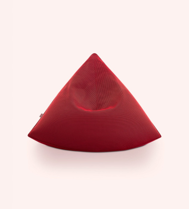 Puf - Worek sako 100x110x120 SAIL POUF Indoor-Outdoor Hexagon Red