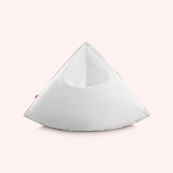 Puf - Worek sako 100x110x120 SAIL POUF Indoor-Outdoor Silvertex Aluminium