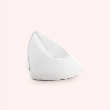 Mini Puf - Worek sako 84x100x72 SAIL MINI POUF Indoor-Outdoor Plain White