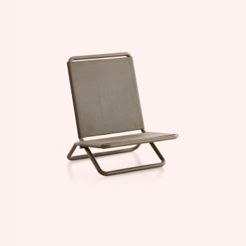 Leżak-krzesełko turystyczne 61x52x71 TRIP CHAIR Bronze