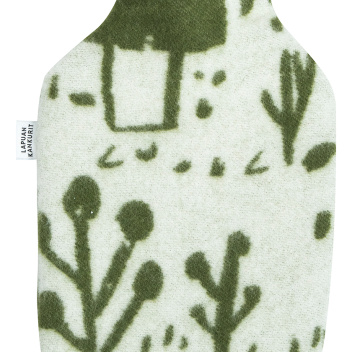 Termofor z wełny z wzorem METSIKKÖ 2L Olive-White