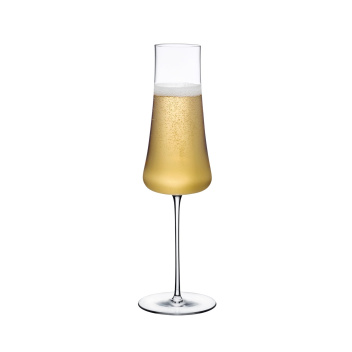 Kieliszek do szampana 300 ml STEM ZERO VOLCANO Champagne Glass by Nude Glass