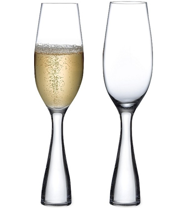 Komplet kieliszków do szampana 250 ml WINE PARTY SET 2 Champagne Glasses by Ron Arad