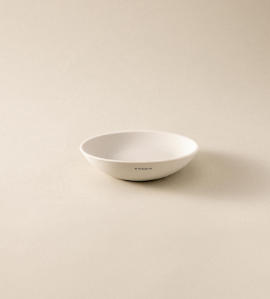 Mydelniczka z tworzywa 13 x 10,5 x 3,5 SAKU Free standing Soap Dish White