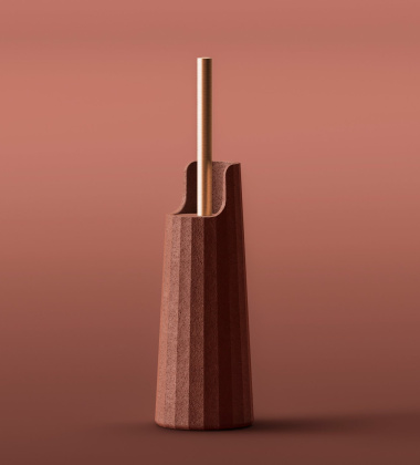 Szczotka do WC AVENIR Free Standing Toilet Brush - Russet