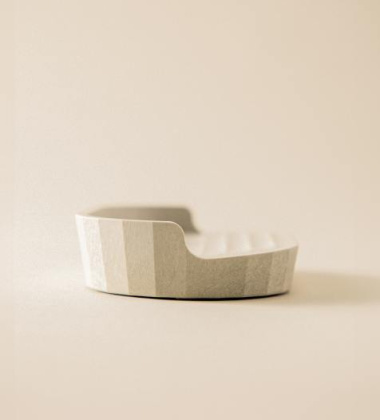 Mydelniczka z pianki AVENIR Free Standing Soap Dish - Sand