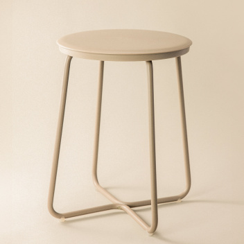 Stołek-Stolik 31 x 31 x 41 cm GEYSER Stool - Sand