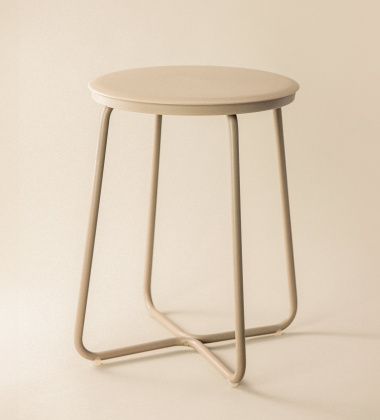 Stołek-Stolik 31 x 31 x 41 cm GEYSER Stool - Sand