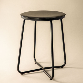 Stołek-Stolik 31 x 31 x 41 cm GEYSER Stool - Black