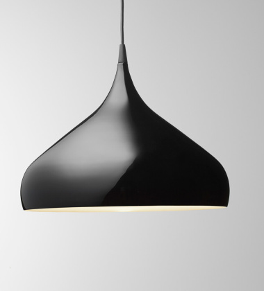 Lampa wisząca 40 cm SPINNING BH2 Pendant lamp - Matt Black EXPO