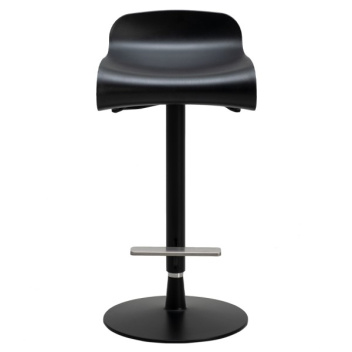Hoker barowy z regulacją wysokości 79-92H BCN Stool with Height Adjustment - Black