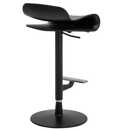 Hoker barowy z regulacją wysokości 79-92H BCN Stool with Height Adjustment - Black